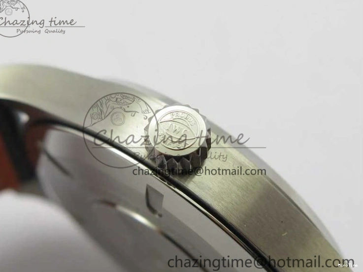 MIROTIME 0105 MARK XVIII Le Petit Prince IW327004 SS FKF 1:1 Best Edition Blue Dial On Brown Leather Strap Trendsetting 7117